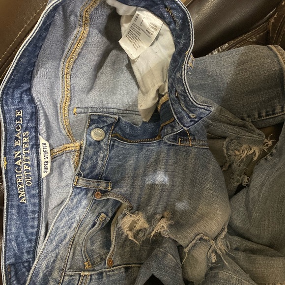 AE distressed skinny jeans - Picture 2 of 2